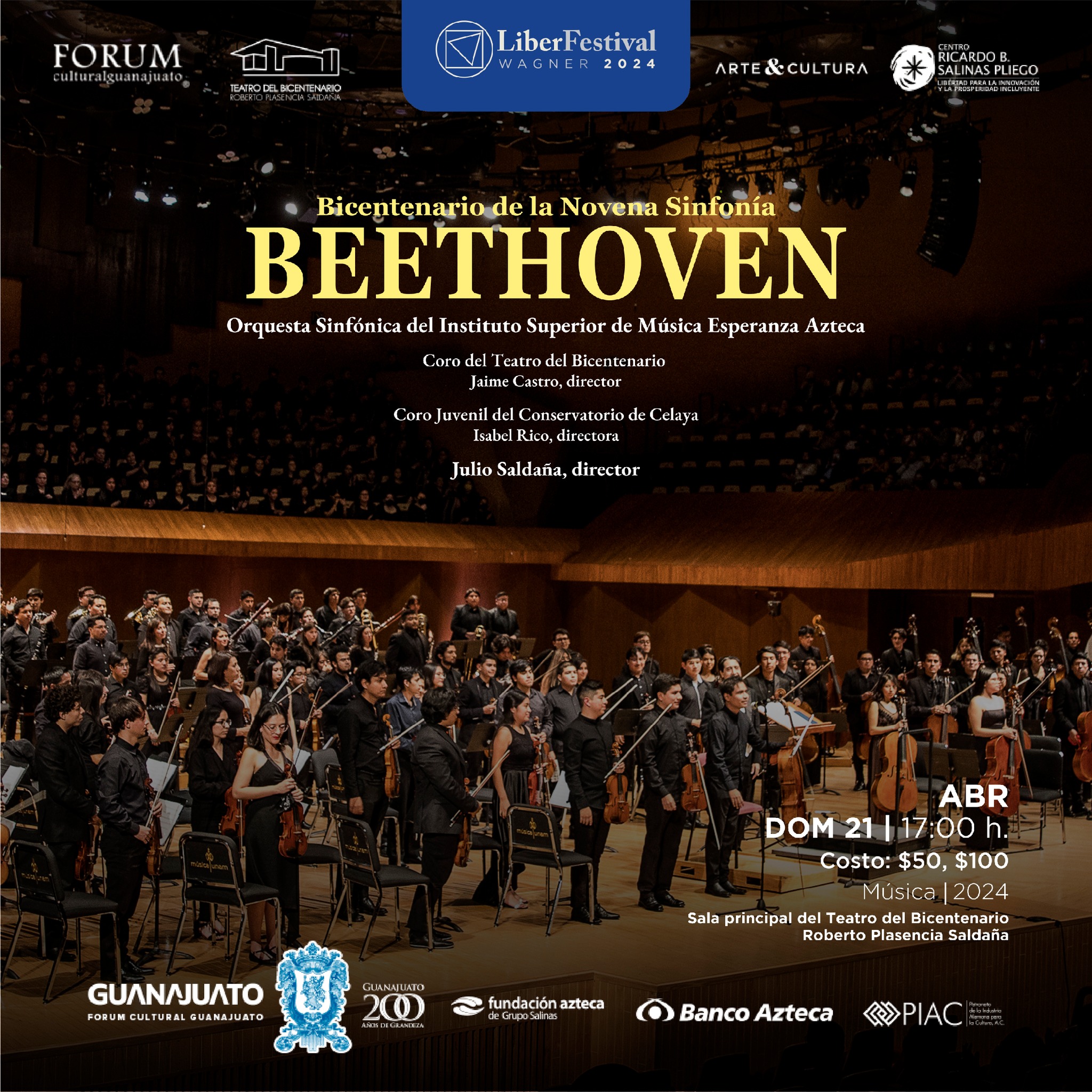 Bicentenario de la Novena Sinfonía Beethoven en LiberFestival 2024